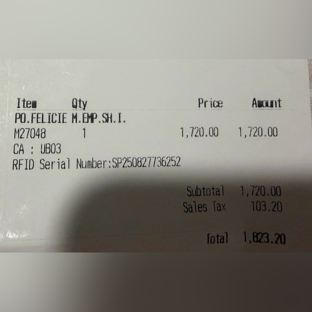 Louis Vuitton Shimmery Ink Monogram Pochette Felicie - Picture 6 of 6